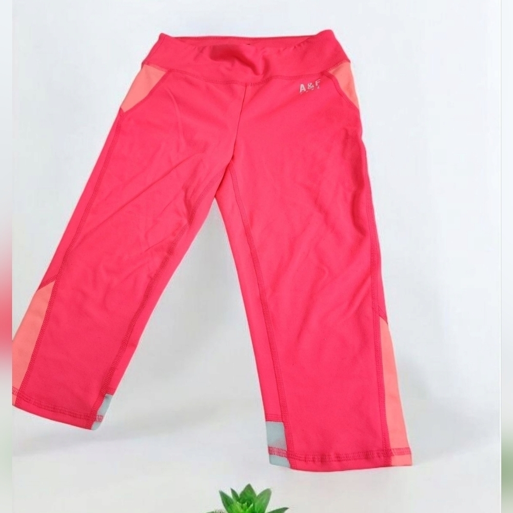 🔥Abercrombie & Fitch🔥 Pink Leggings Stretchy Athletic Wear XS